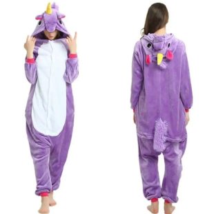 Enhörningsdräkt & Unicorn Dräkt Lila