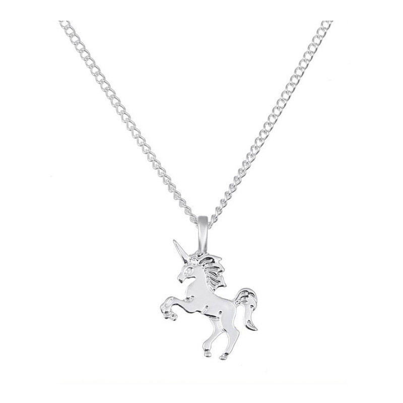 Halsband Enhörning Guld, Silver - Bild 4