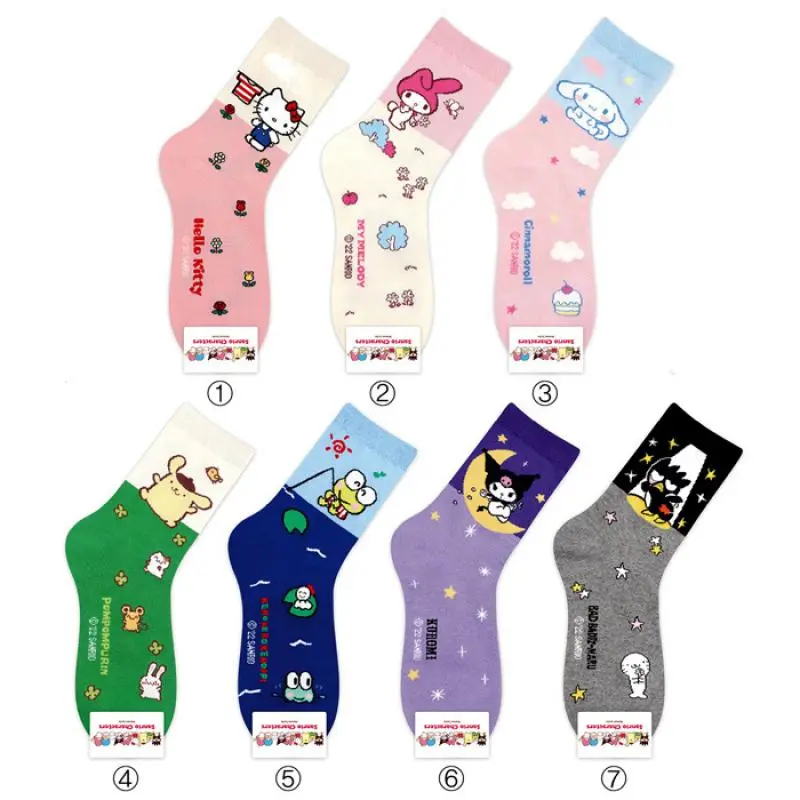 Hello Kitty Sanrio Strumpor Kawaii