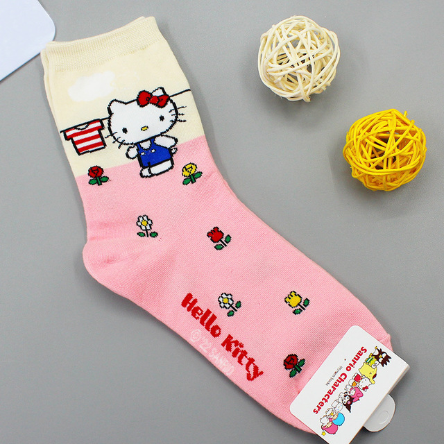 Hello Kitty Sanrio Strumpor Kawaii - Bild 8