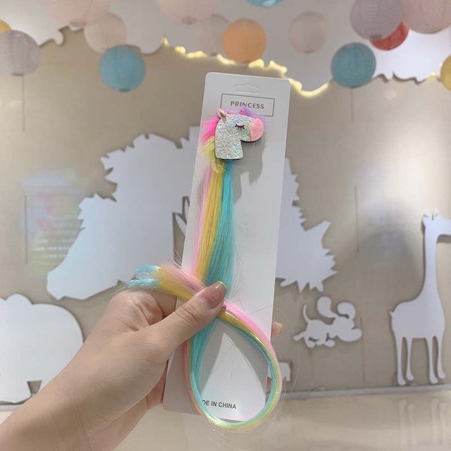 Löshår Enhörning Glitter - Bild 5