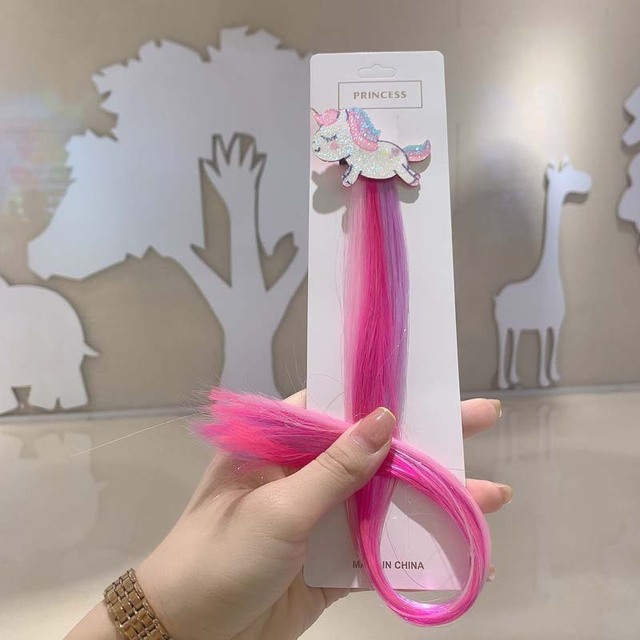 Löshår Enhörning Glitter - Bild 2