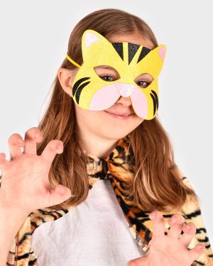 tigermask gul djurmask