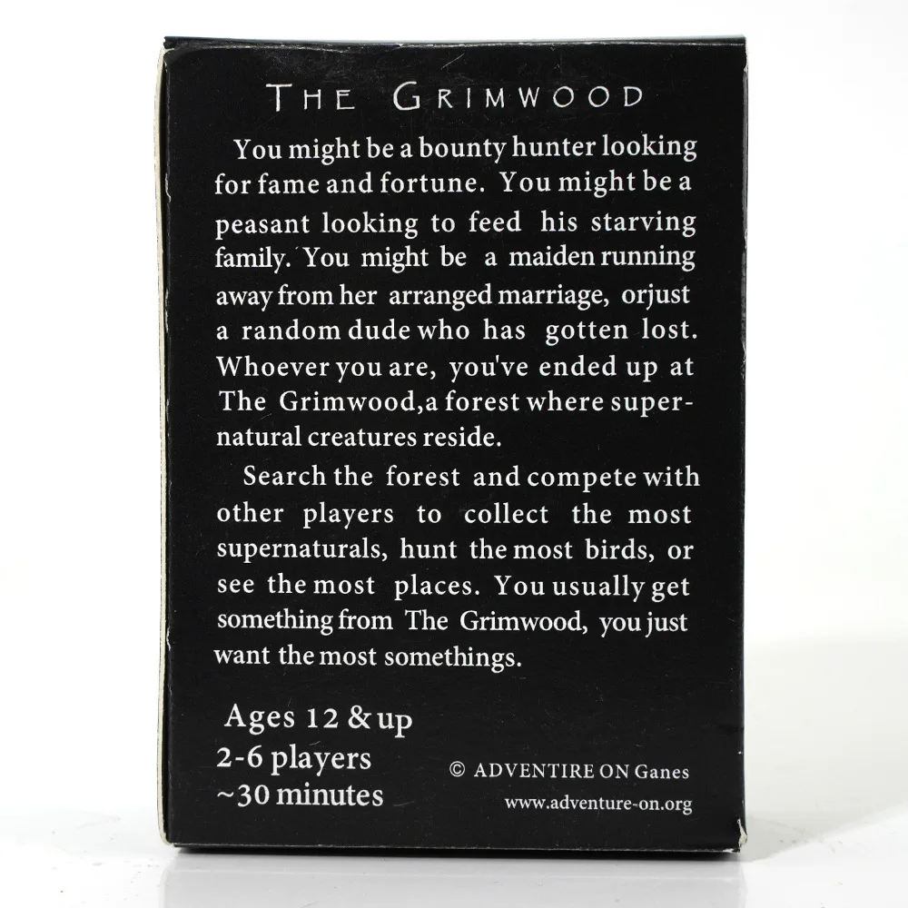 sällskapsspel the grimwood