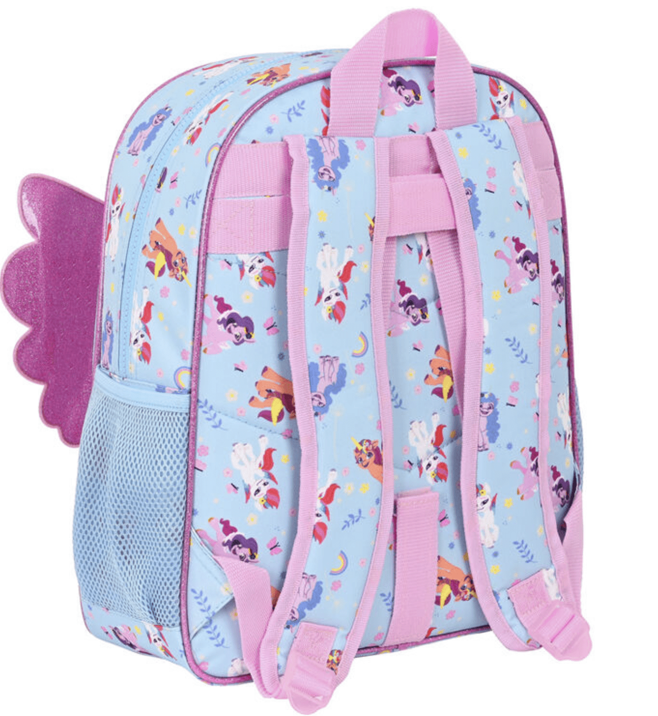 Baksidan av My Little Pony Ryggsäck för barn.