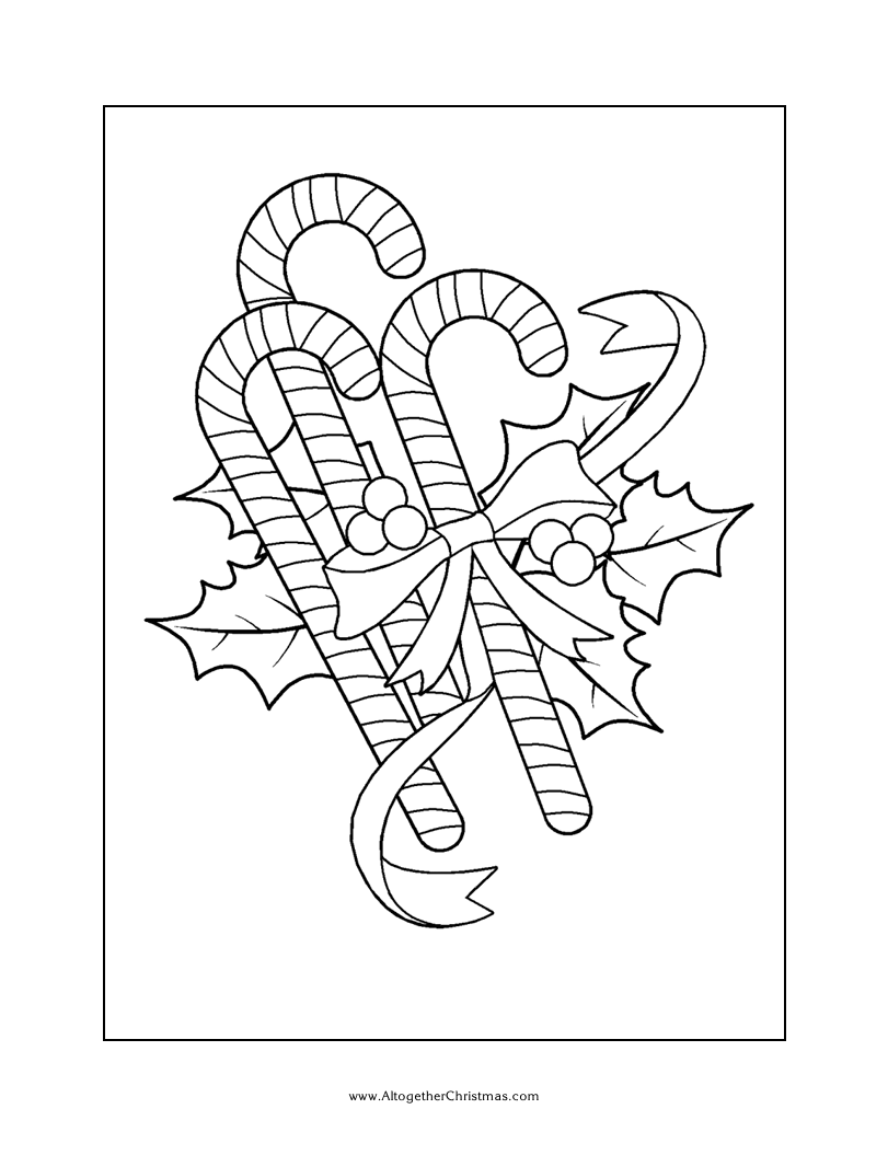 målarbild polkagris
